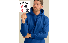 Sweat Capuche Adulte Noir